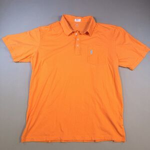 Johnnie O Polo Shirt Mens Size XXL Orange Short Sleeve
